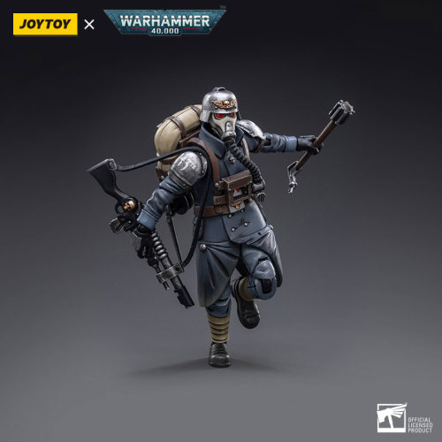 JoyToy Warhammer 40K Death Korps of Krieg Veteran Squad Guardsman 1:18 Action Figure