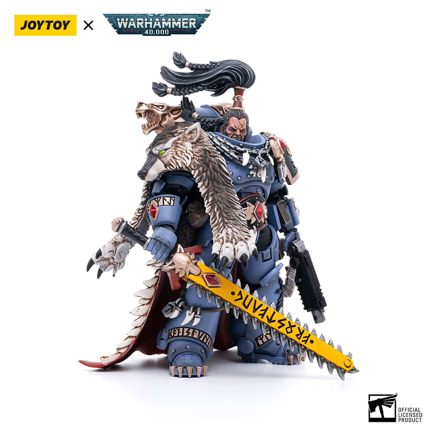 JOYTOY Warhammer Space Wolves Ragnar Blackmane