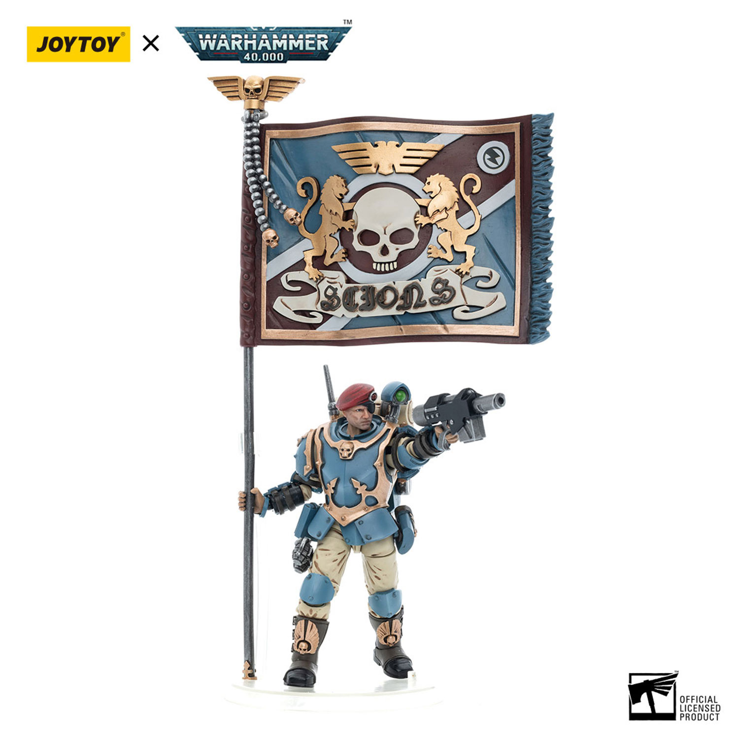 JOYTOY Warhammer Astra Militarum Tempestus Scions Command Squad