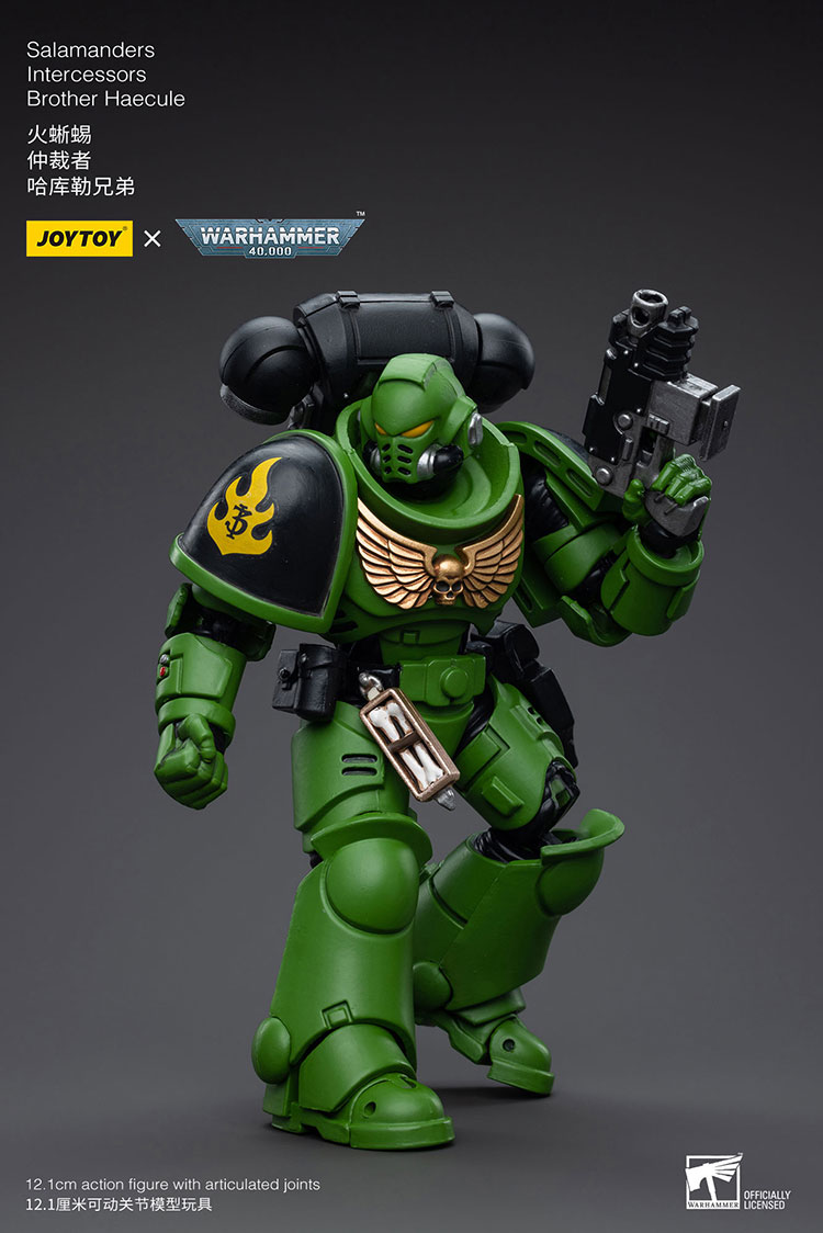 JoyToy Warhammer 40K Salamanders Intercessors Sergeant Tsek'gan » Joytoy  Figure