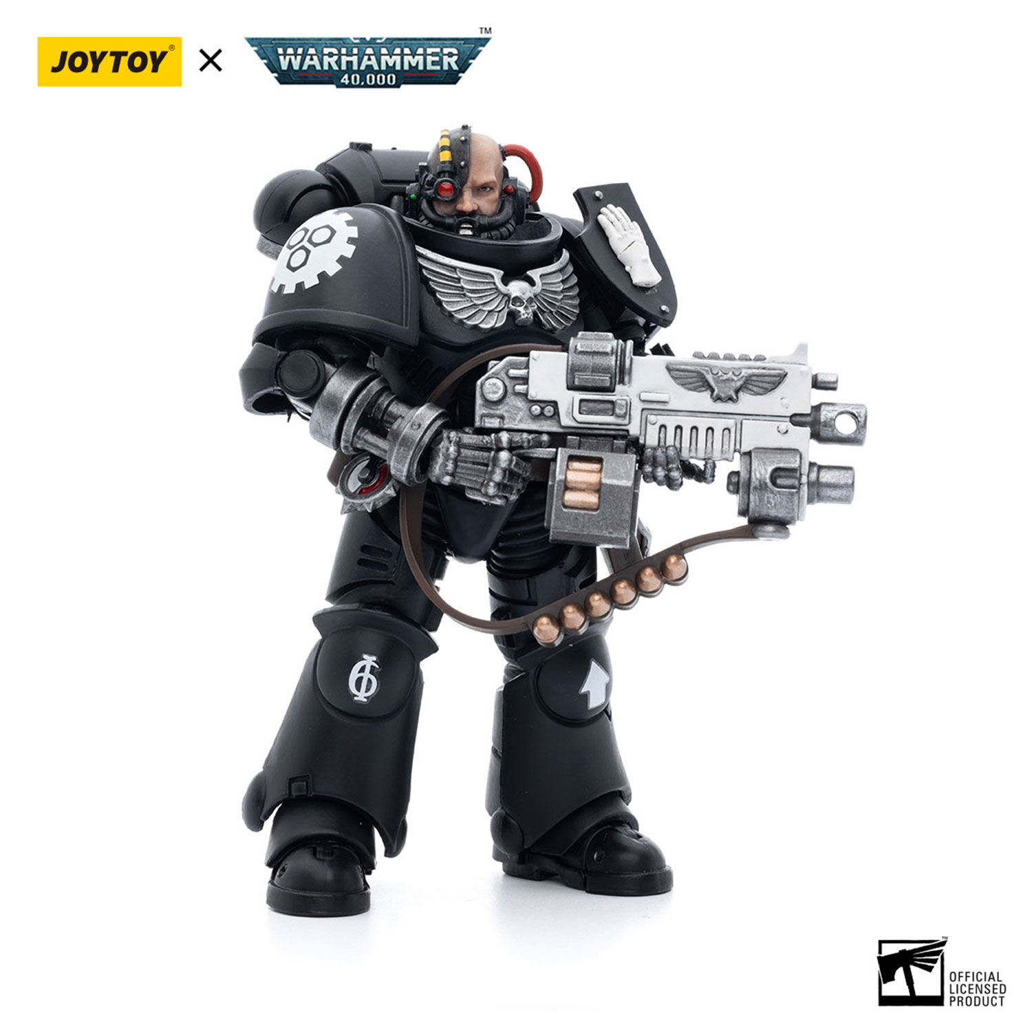 ゲームキャラクター joytoy warhammer 40,000 iron hands 1/18 JOYTOY X Warhammer 40k Iron Hands Intercessors Brother