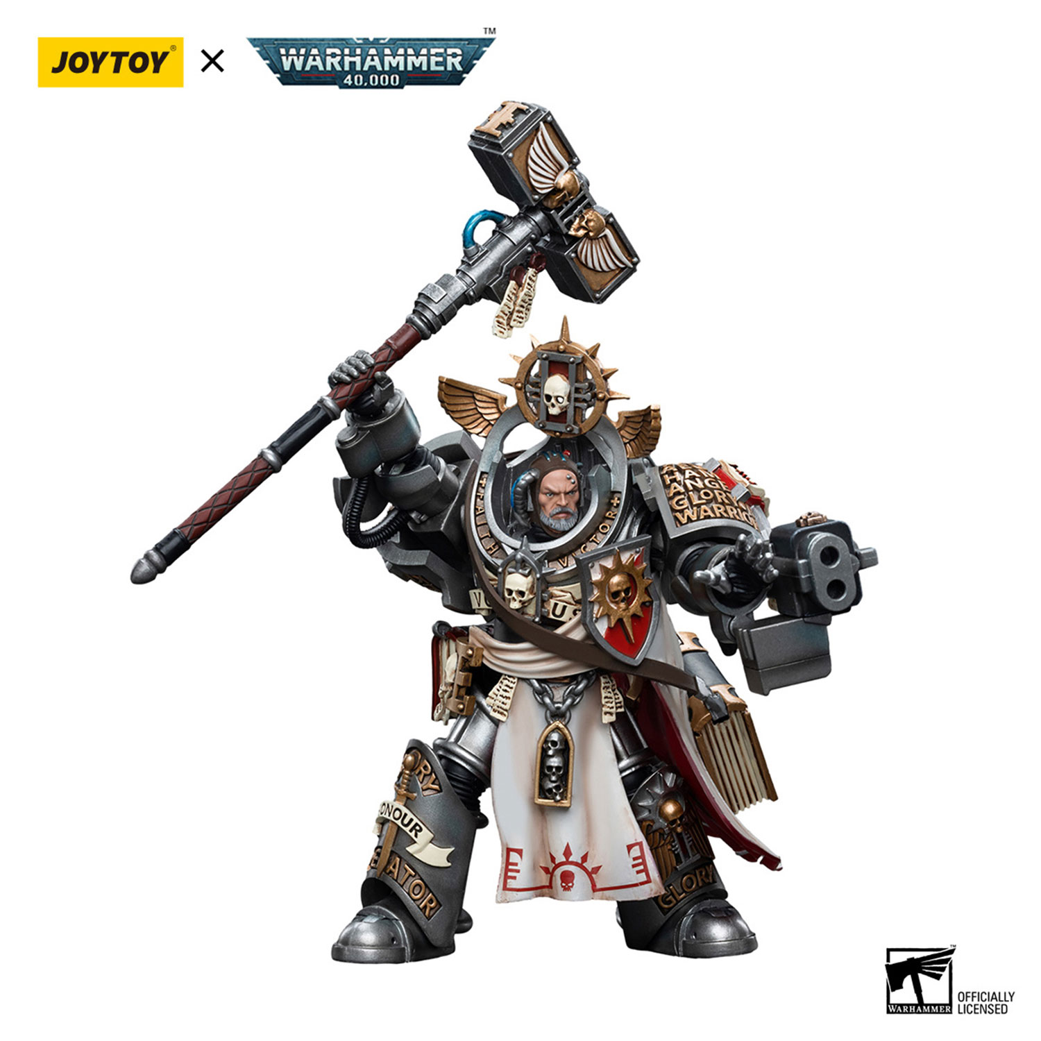 JOYTOY ウォーハンマー40K GRAND MASTER VOLDUS JoyToy WH40K Grey