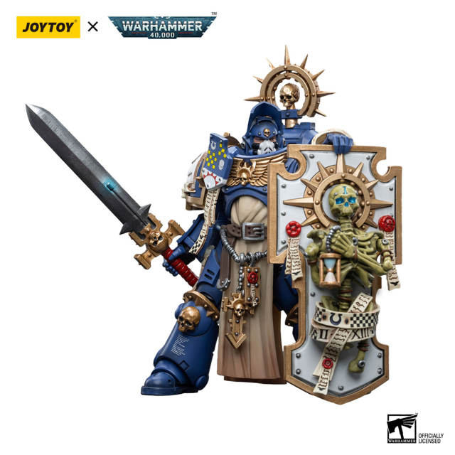 Ultramarines Primaris Captain with Relic Shield and Power Sword