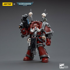 JoyToy Warhammer 40K Chaos Space Marines Word Bearers Chaos Terminator Garchak Vash 1:18 Action Figure