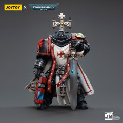 JoyToy Warhammer 40K Black Templars Sword Brethren Brother Lombast 1:18 Action Figure