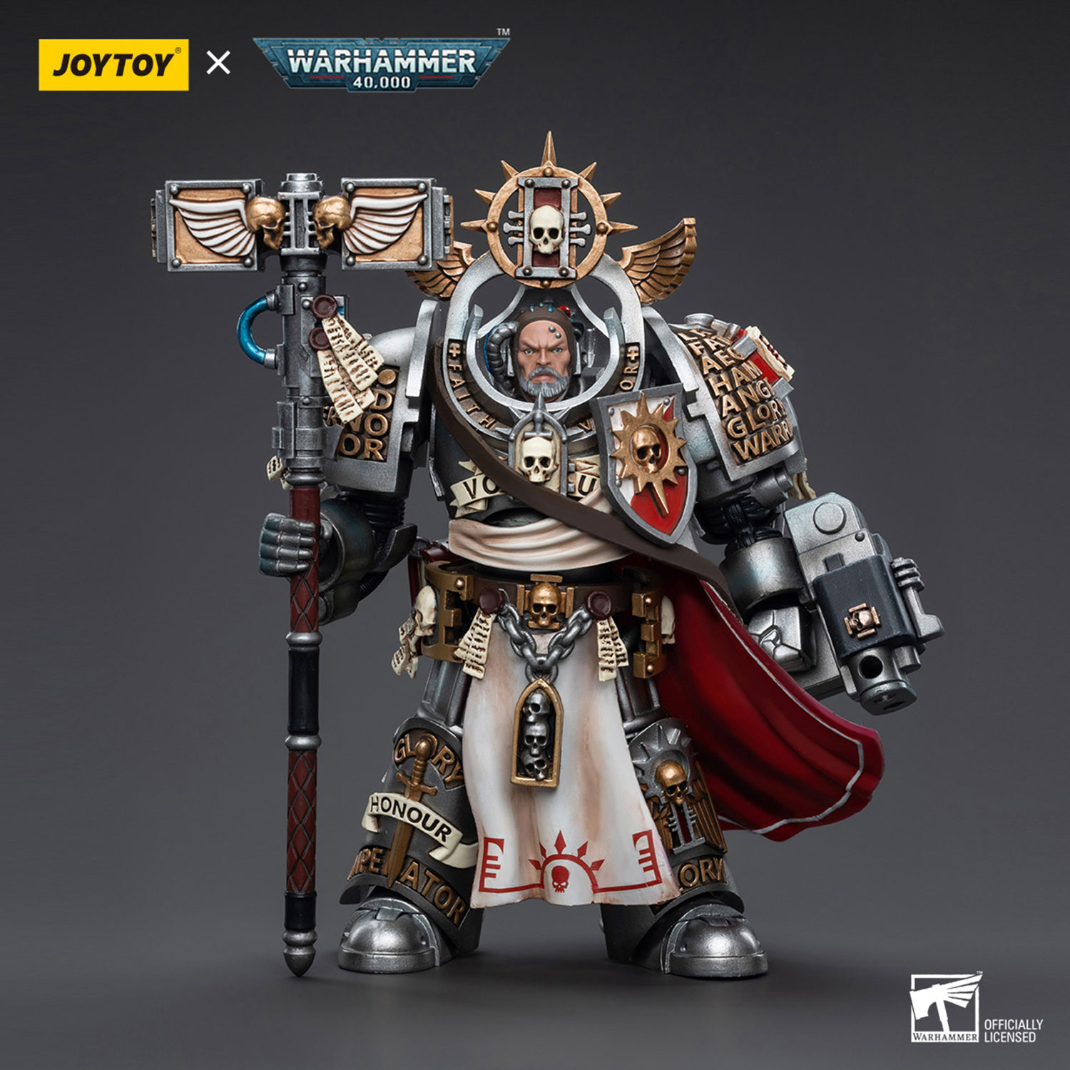 その他 Warhammer 40,000 Grey Knights Grand Mast JoyToy Warhammer 40k Grey Knights Grand Master Voldus