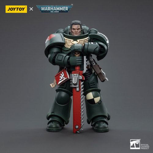 JoyToy Warhammer 40K Dark Angels Intercessors Brother Ashar 1:18 Action Figure