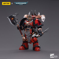 JoyToy Warhammer 40K Chaos Space Marines Red Corsairs Exalted Champion Gotor the Blade 1:18 Action Figure