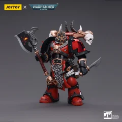 JoyToy Warhammer 40K Chaos Space Marines Red Corsairs Exalted Champion Gotor the Blade 1:18 Action Figure