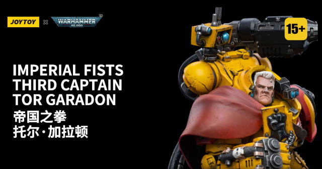 Imperial Fists Third Captain Tor Garadon