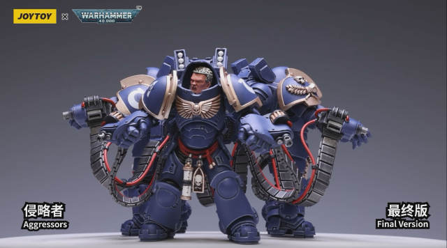 JoyToy Warhammer 40K Ultramarines Aggressors 1:18 Action Figure