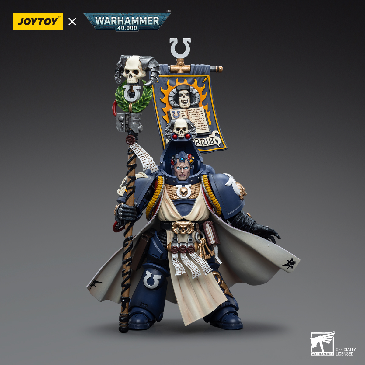 YOR I  JoyToy Warhammer 40k Ultramarines Chief Librarian Tigurius