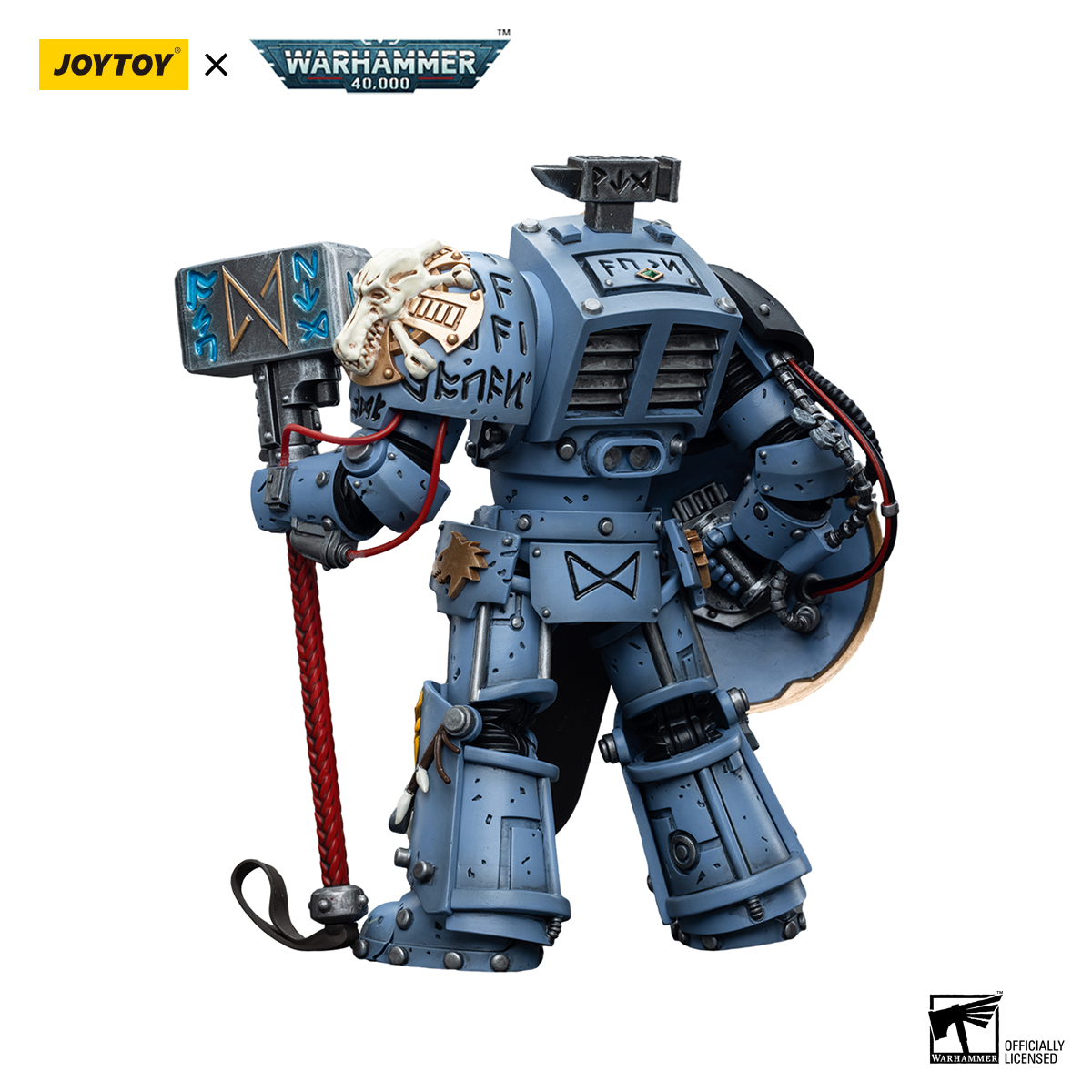 JoyToy Warhammer 40K Space Wolves Arjac Rockfist