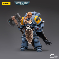 JoyToy Warhammer 40K Space Wolves Claw Pack Pack Leader-Logan Ghostwolf 1:18 Action Figure