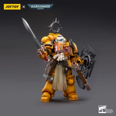 JoyToy Warhammer 40K Pmaris Space Marines Imperial Fists Bladeguard Veteran 1:18 Action Figure