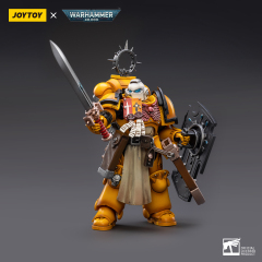 JoyToy Warhammer 40K Pmaris Space Marines Imperial Fists Bladeguard Veteran 1:18 Action Figure