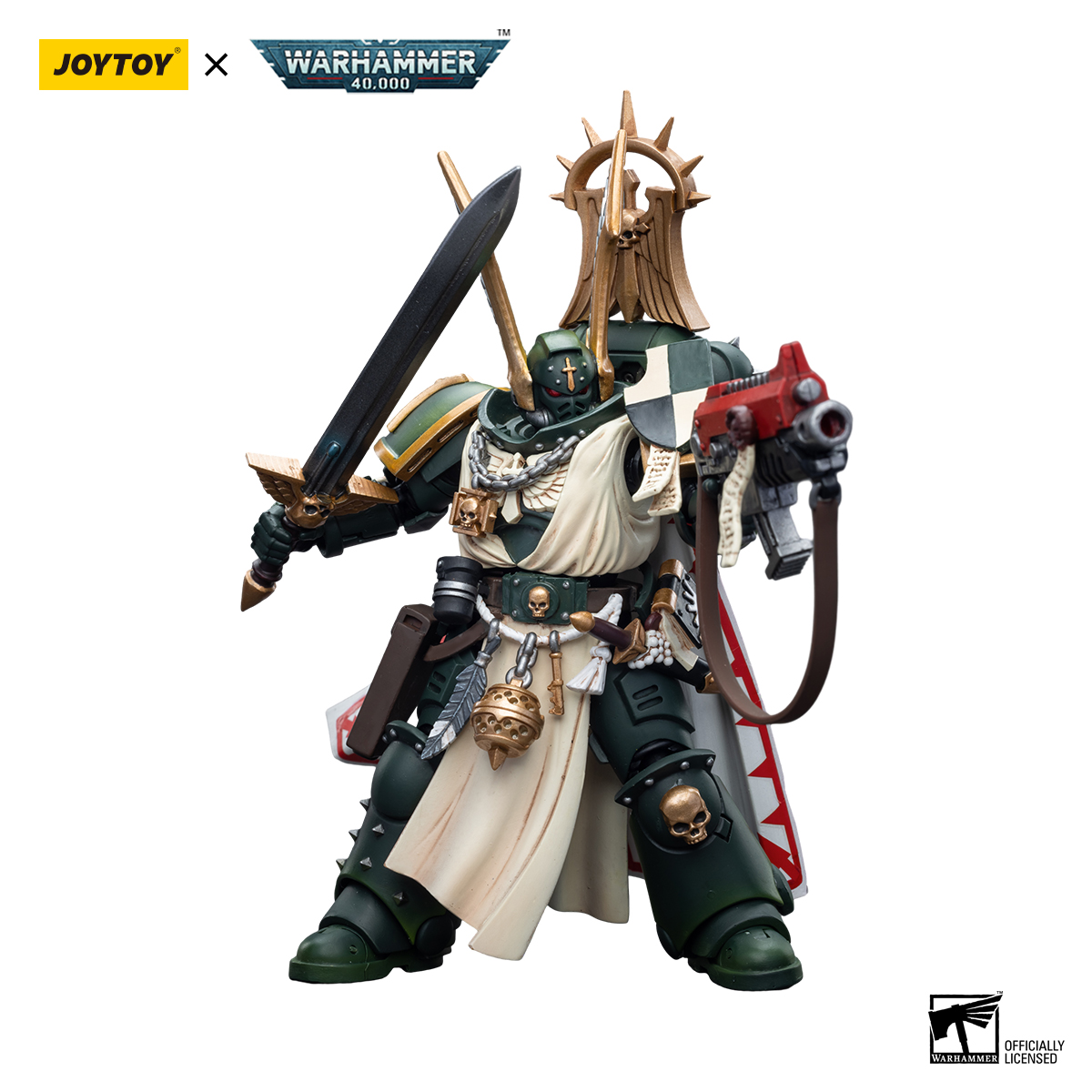 JOYTOY ウォーハンマー40K Master Lazarus JoyToy Warhammer 40k Dark Angels Master Lazarus