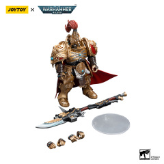 JoyToy Warhammer 40K  Adeptus Custodes Shield Captain with Guardian Spear 1:18 Action Figure