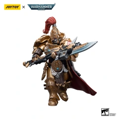 JoyToy Warhammer 40K Adeptus Custodes Shield Captain with Guardian Spear 1:18 Action Figure