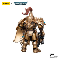 JoyToy Warhammer 40K Adeptus Custodes Custodian Guard with Sentinel Blade and Praesidium Shield  1:18  Action Figure