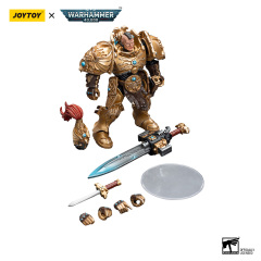 JoyToy Warhammer 40K Adeptus Custodes Custodian Guard with Sentinel Blade 1:18 Action Figure