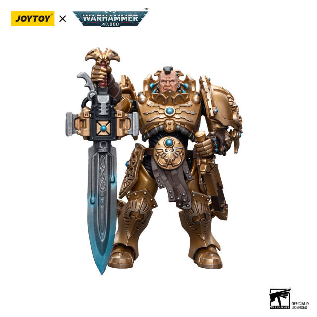 JoyToy Warhammer 40K Adeptus Custodes Custodian Guard with Sentinel Blade 1:18 Action Figure