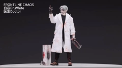 JoyToy LEVEL NINE  FRONTLINE CHAOS  DR.WHITE 1:12 Action Figure