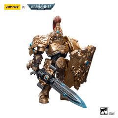 JoyToy Warhammer 40K Adeptus Custodes Custodian Guard with Sentinel Blade and Praesidium Shield  1:18  Action Figure