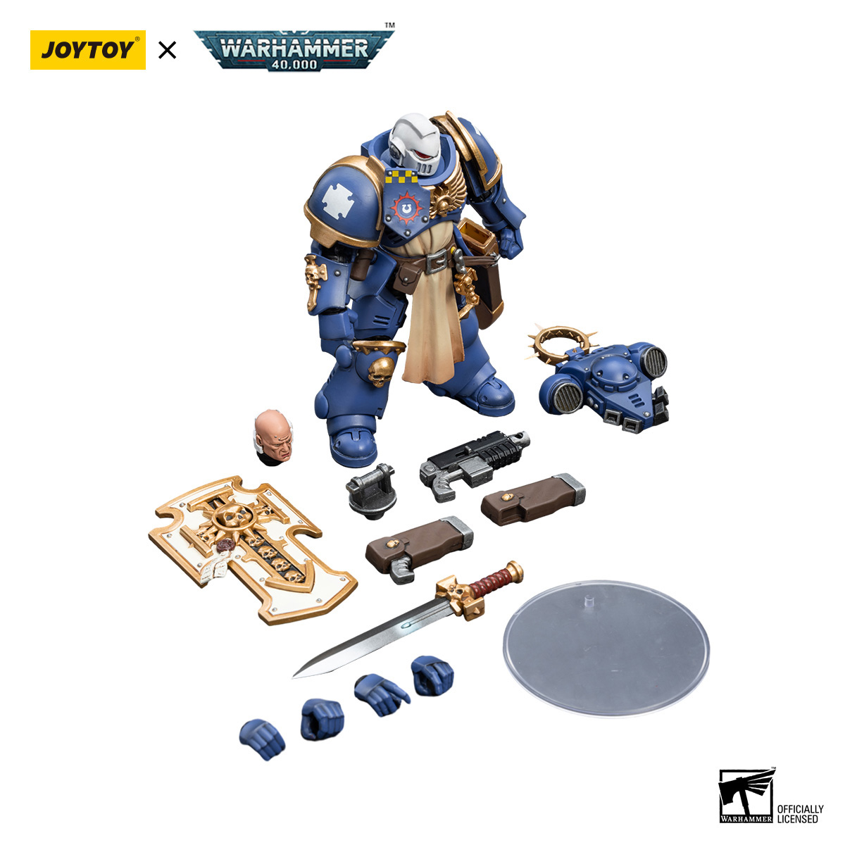 JoyToy Warhammer 40K Ultramarines Bladeguard Veteran 03