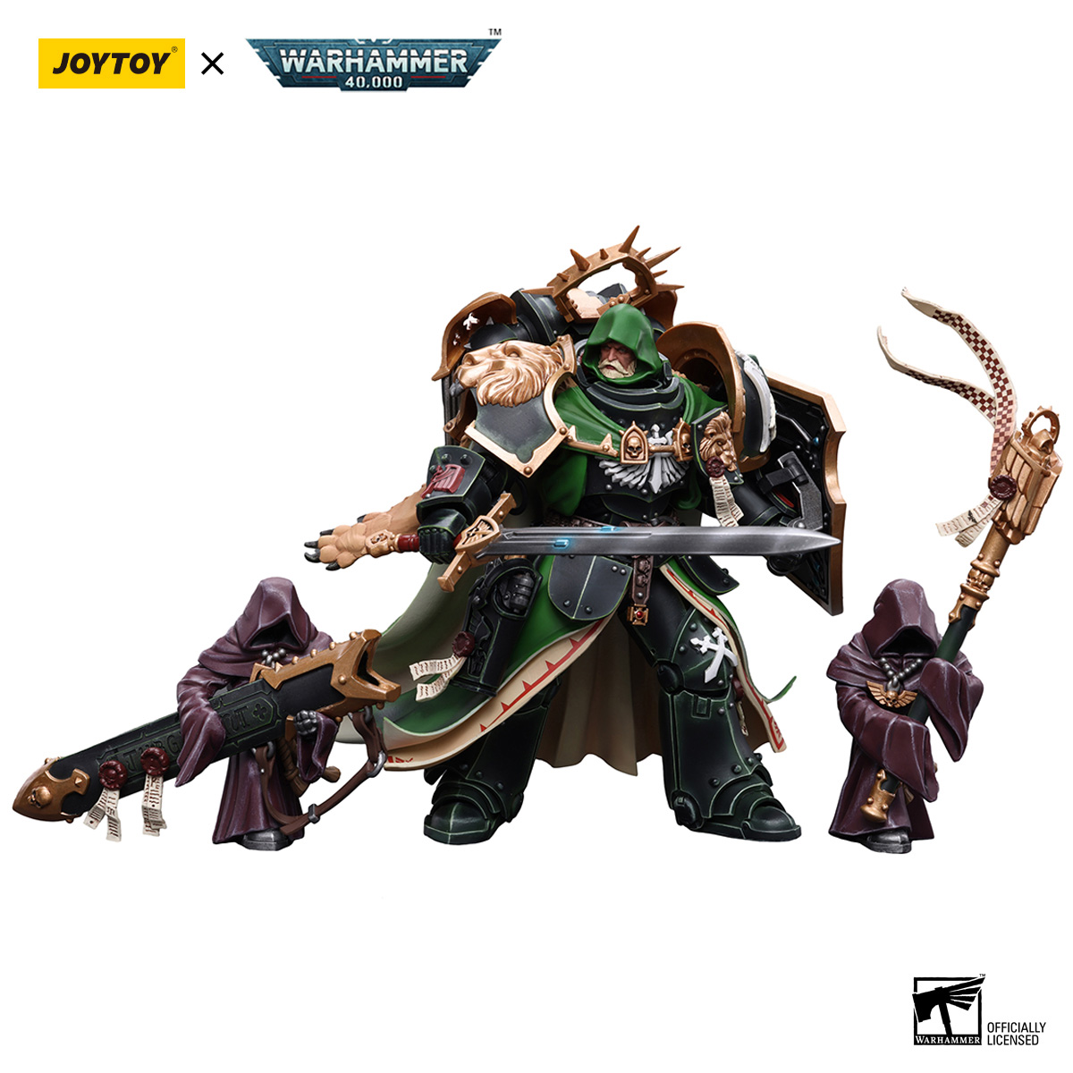 JOYTOY 40K ダークエンジェル 総主長 ライオン・エル・ジョンソン ダークエンジェル 総主長 ライオン・エル・ジョンソン 1/18スケール