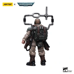 Astra Militarum Cadian Command Squad Veteran with Master Vox