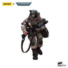 Astra Militarum Cadian Command Squad Veteran with Medi-pack