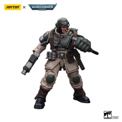 Astra Militarum Cadian Command Squad Veteran with Power Fist