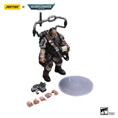 Astra Militarum Cadian Command Squad Veteran with Master Vox