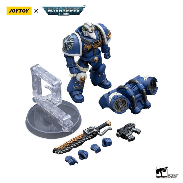 Ultramarines Vanguard Veteran with Chainsword and Bolt Pistol