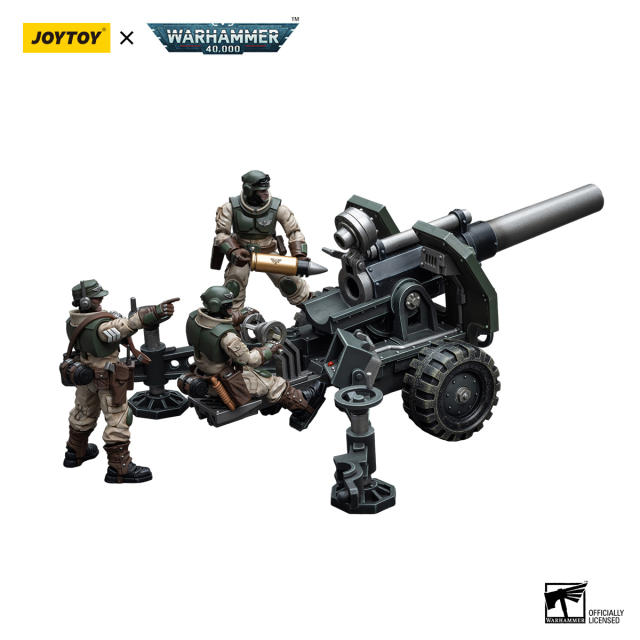 JoyToy Warhammer 40K Astra Militarum Ordnance Team with Bombast