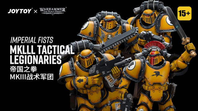 Imperial Fists MkIII Tactical Legionaries