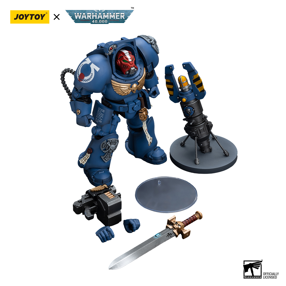 JOYTOY WARHAMMER 40K Ultramarines Terminator Squad