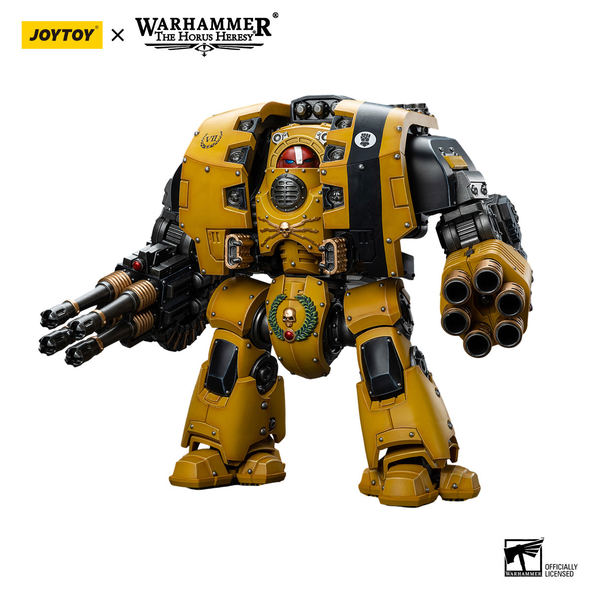 Imperial Fists Leviathan Dreadnought with Cyclonic Melta Lance and