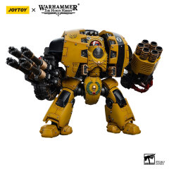 Imperial Fists Leviathan Dreadnought with Cyclonic Melta Lance and Storm Cannon