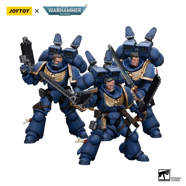 Ultramarines Jump Pack Intercessors trio