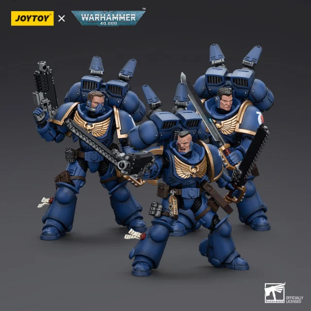 Ultramarines Jump Pack Intercessors trio