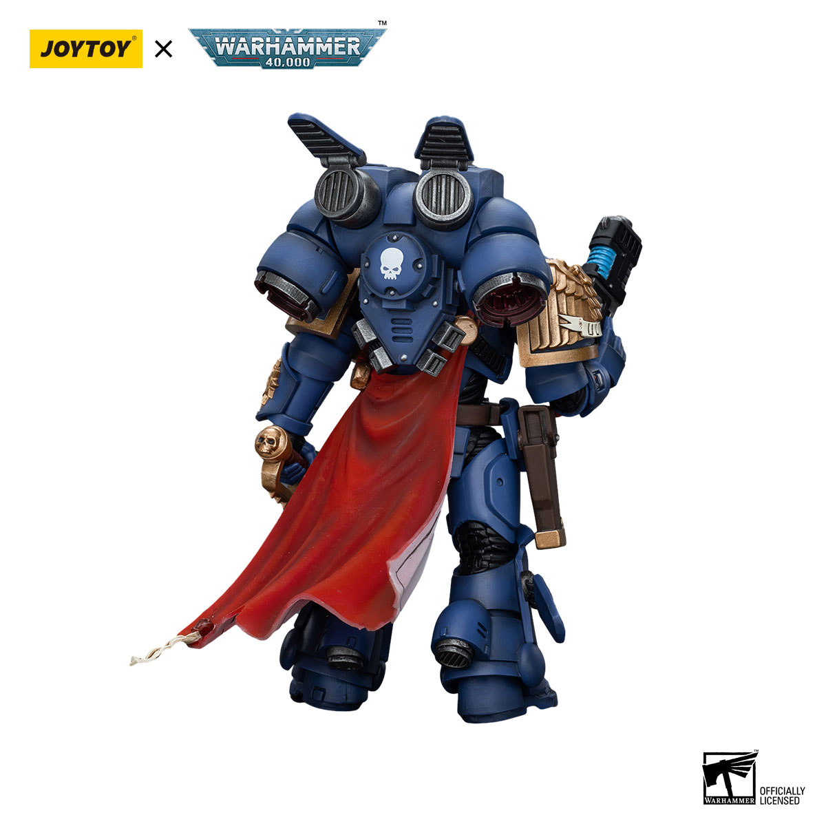 キャプテン　ケントス WARHAMMER 40K Ultramarines Captain with Jump Pack Action Figure