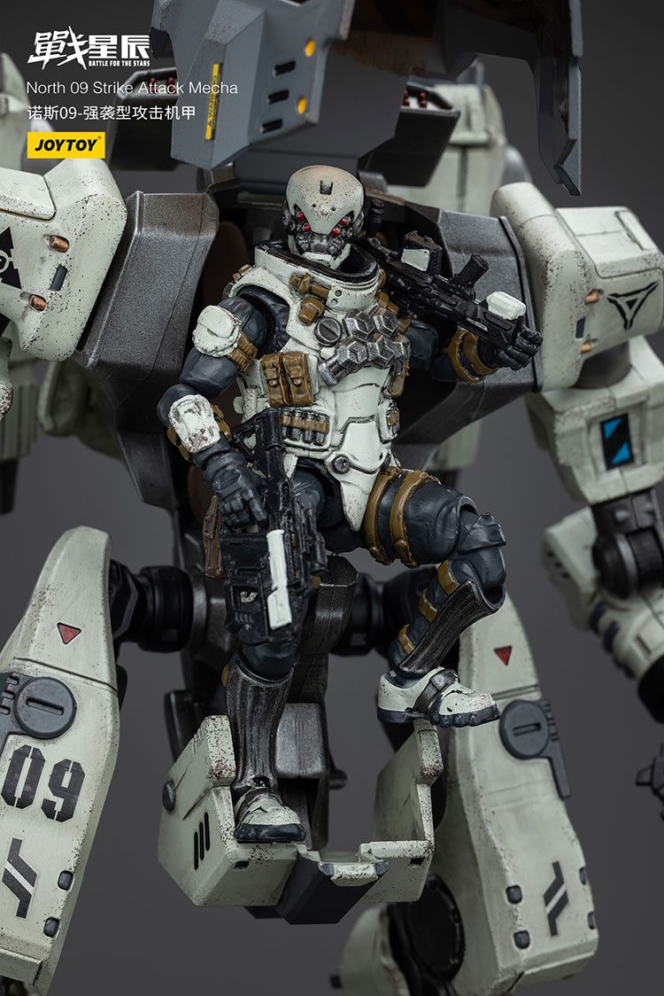 JOYTOY 1:25 Action Figure Dark Source North 09 – Mech D'Assalto Alta Mobilità, 7.25 Pollici, Collezione Militare