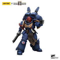 Modello Collezionabile Altamente Posabile Ultramarines Sergente Gadriel 1/18 JOYTOY - Edizione Collezionisti, Altamente Posabile, Con Accessori Figura Warhammer 40k