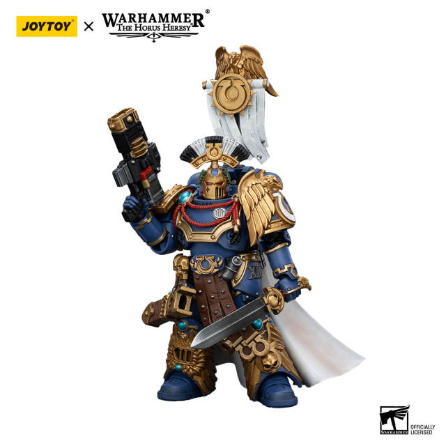 Ultramarines Legion Praetor with Power Sword and Volkite Serpenta