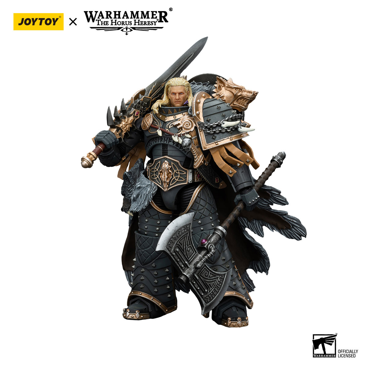 JOYTOY Warhammer The Horus Heresyf Space Wolves Leman Russ
