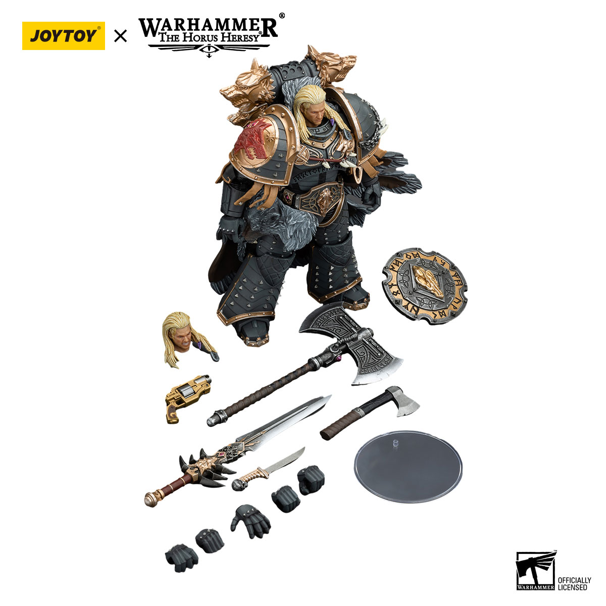 JOYTOY Warhammer The Horus Heresyf Space Wolves Leman Russ