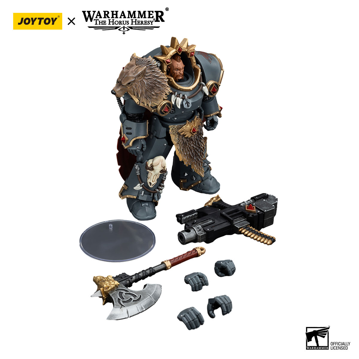 JOYTOY Warhammer The Horus Heresy Space Wolves Hvarl Red-Blade