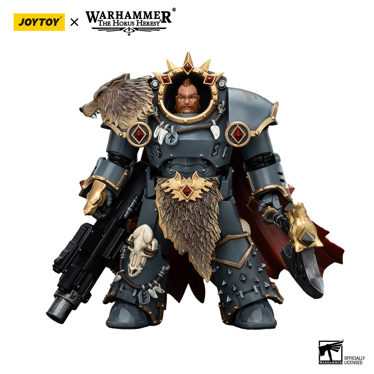 JOYTOY Warhammer The Horus Heresy Space Wolves Hvarl Red-Blade